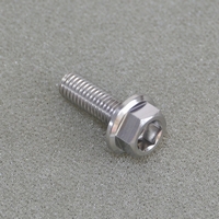 64チタンボルト 六角穴付ワイドフランジボルトの写真